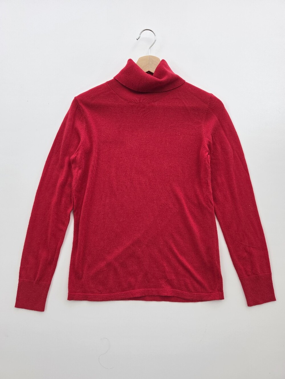 L.F. Markey Joshua Knit Red Turtleneck Sweater